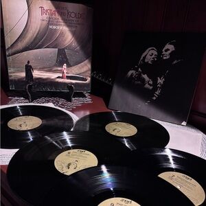 Tristan und Isolde, conducted by Herbert von Karajan . VTG boxed 6 LP
